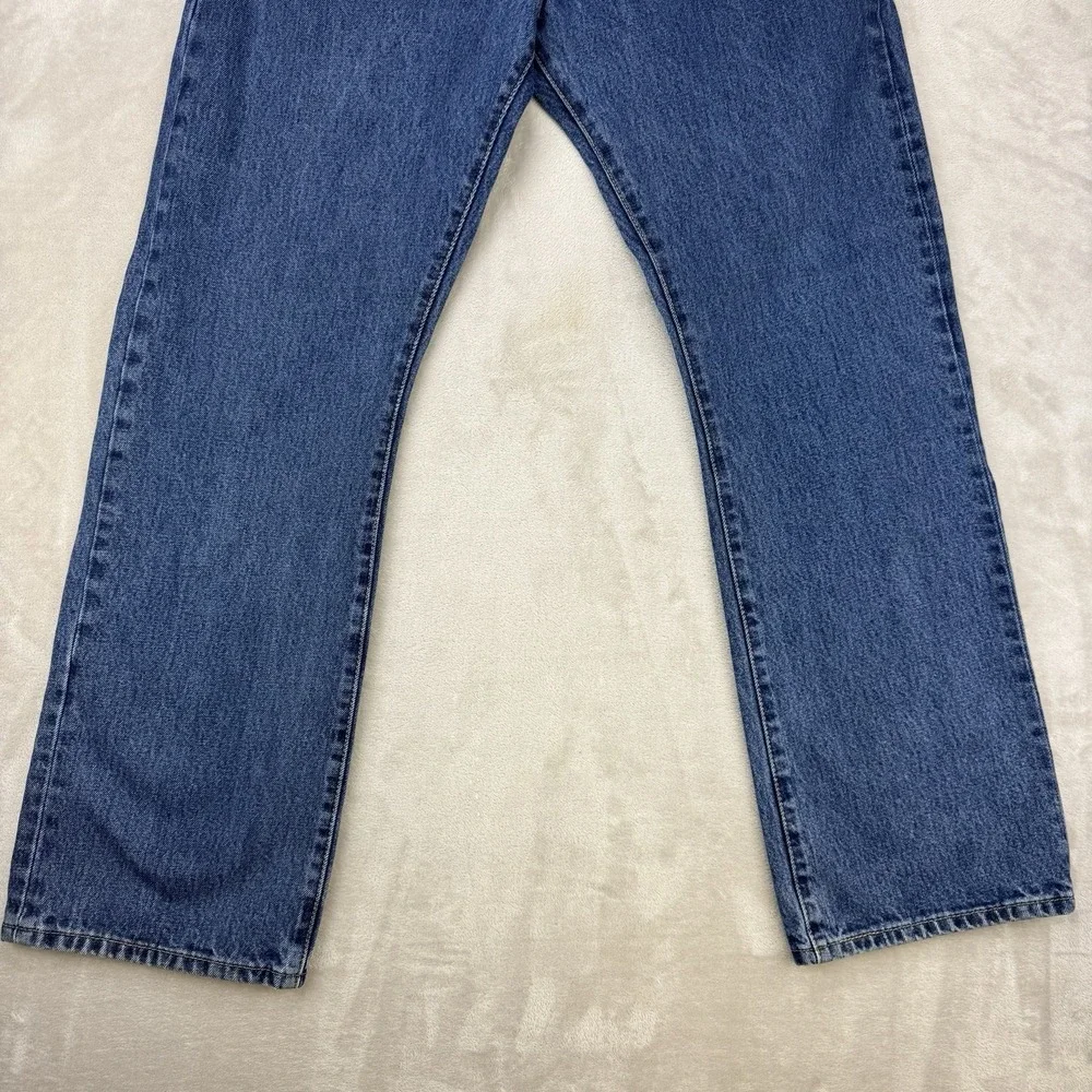 Levi's 517 Denim Jenas Bootcut‎ Blue Men's Size 38x32 (Fit 36x30) Western Cowboy